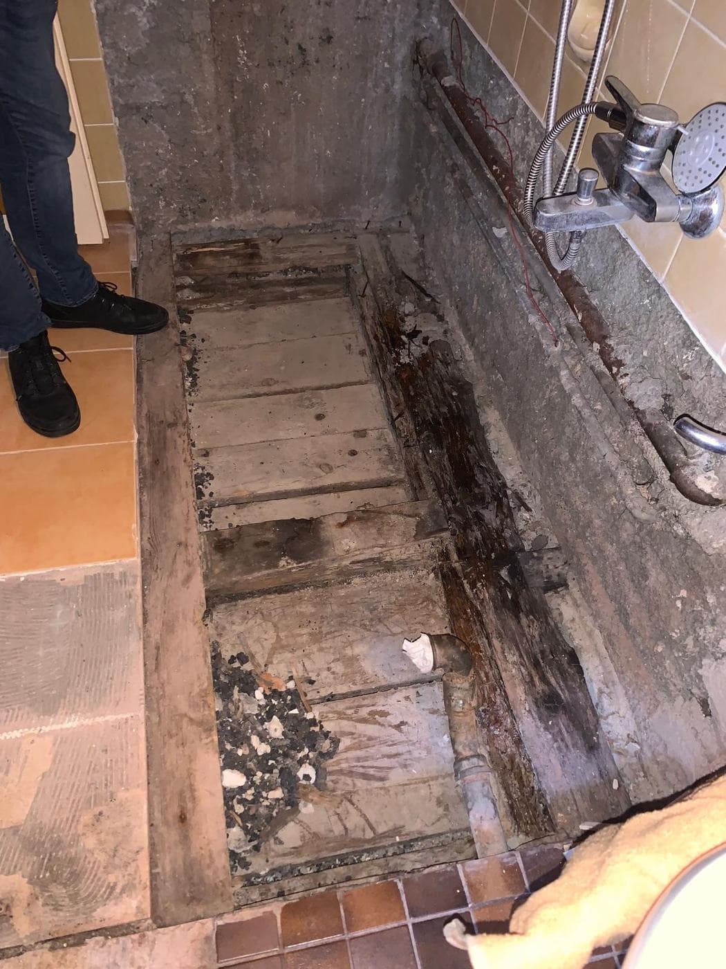 Sanierung nach Wasserschaden